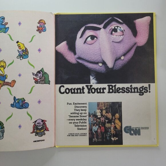 Sesame Street I Like School Burt Ernie Book Vintage 1980s Muppet Jim Henson - Picture 4 of 13